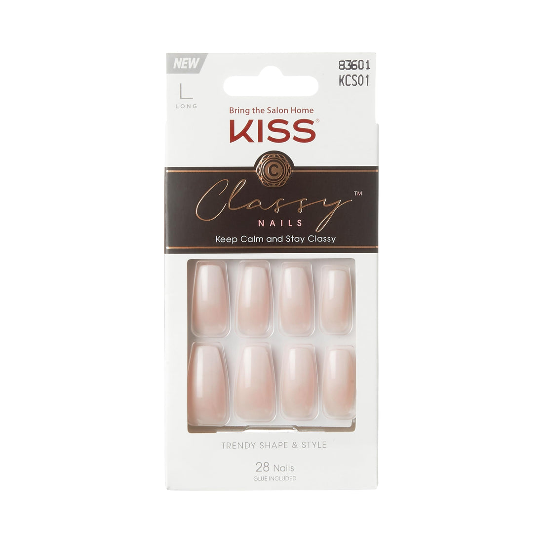 Kiss Classy Press-On Nails, Be-You-Tiful Style (Kcs01)