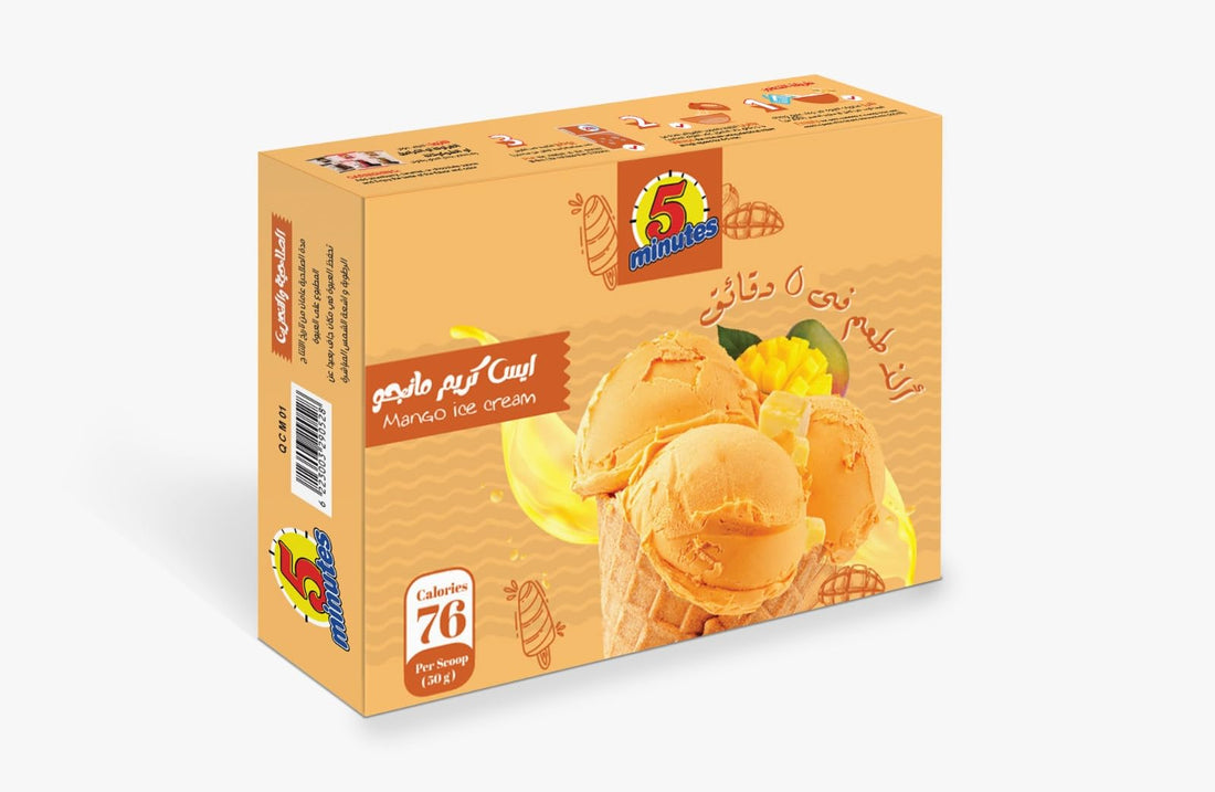 5 Minutes Mango ice cream - 75gm pack may vary