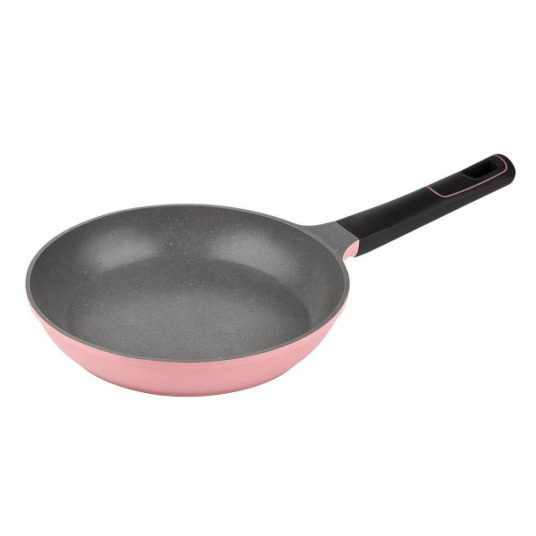 Neoflam Tily Marble Coated Frying Pan, 28 cm Diameter, Pink