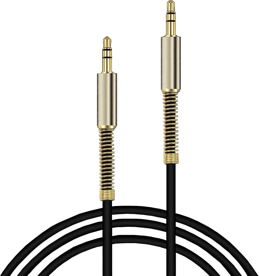 WUW Stereo Sound 3.5mm to 3.5mm AUX Audio Jack Extension Cord Connector Cable for Smartphone, iPad & Tablet, Macbook & Laptop, Car & Home Theater, Headphones, Accessories, & Digital Devices 1.8m