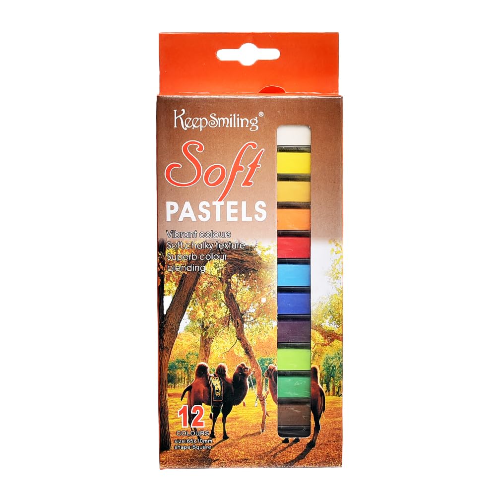 Keep Smiling Soft Pastel Color Set, 12 Colors