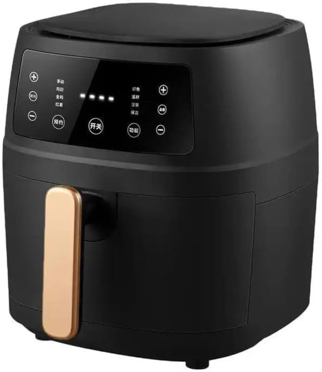 Silver Crest 8 Liter Air Fryer Performance Range 2400 Watt Rapid Air Convection Heating, 18 - (International warranty)