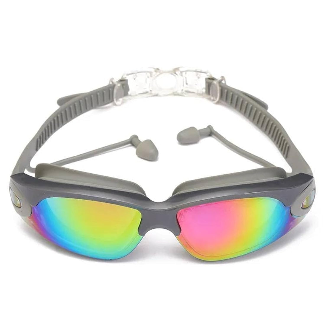 QSHOP Premium Clear Speed Up Swim Goggles, No Leaking and Anti-Fog for Adults Men Women Youth, UV Protection Swimming Goggles with 180° Clear Vision