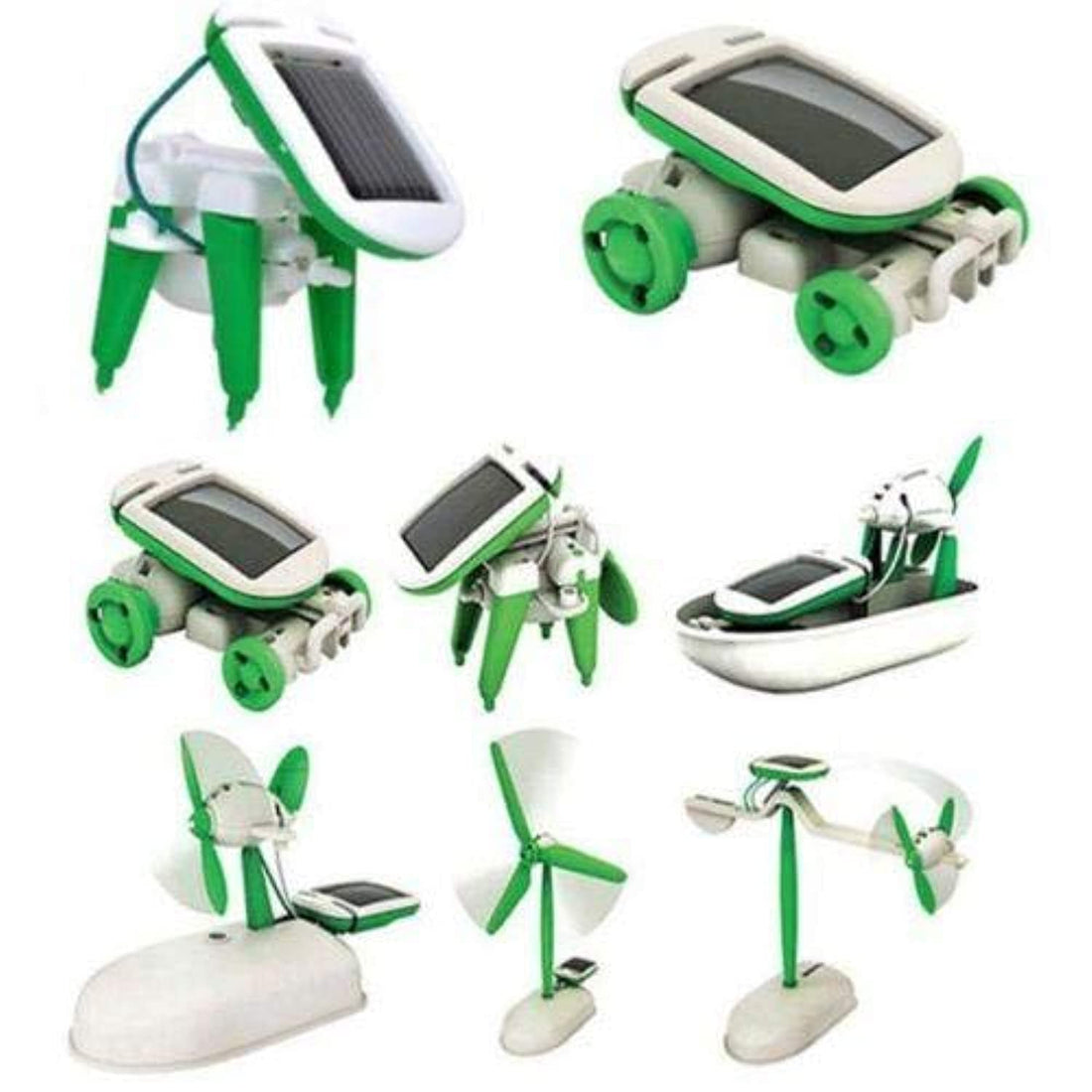 Kid's 6-in-1 Educational Innovative Solar Kit Toy (BTX)