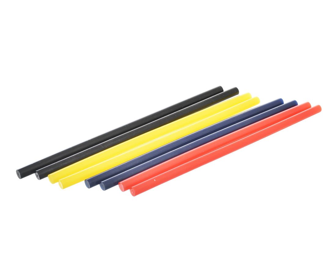 Elmaayergy Set Od 8 Pieces Of Small Colourful Glue Sticks A7 Suitable For classroom, Homeschooling, And Individual Study Environments