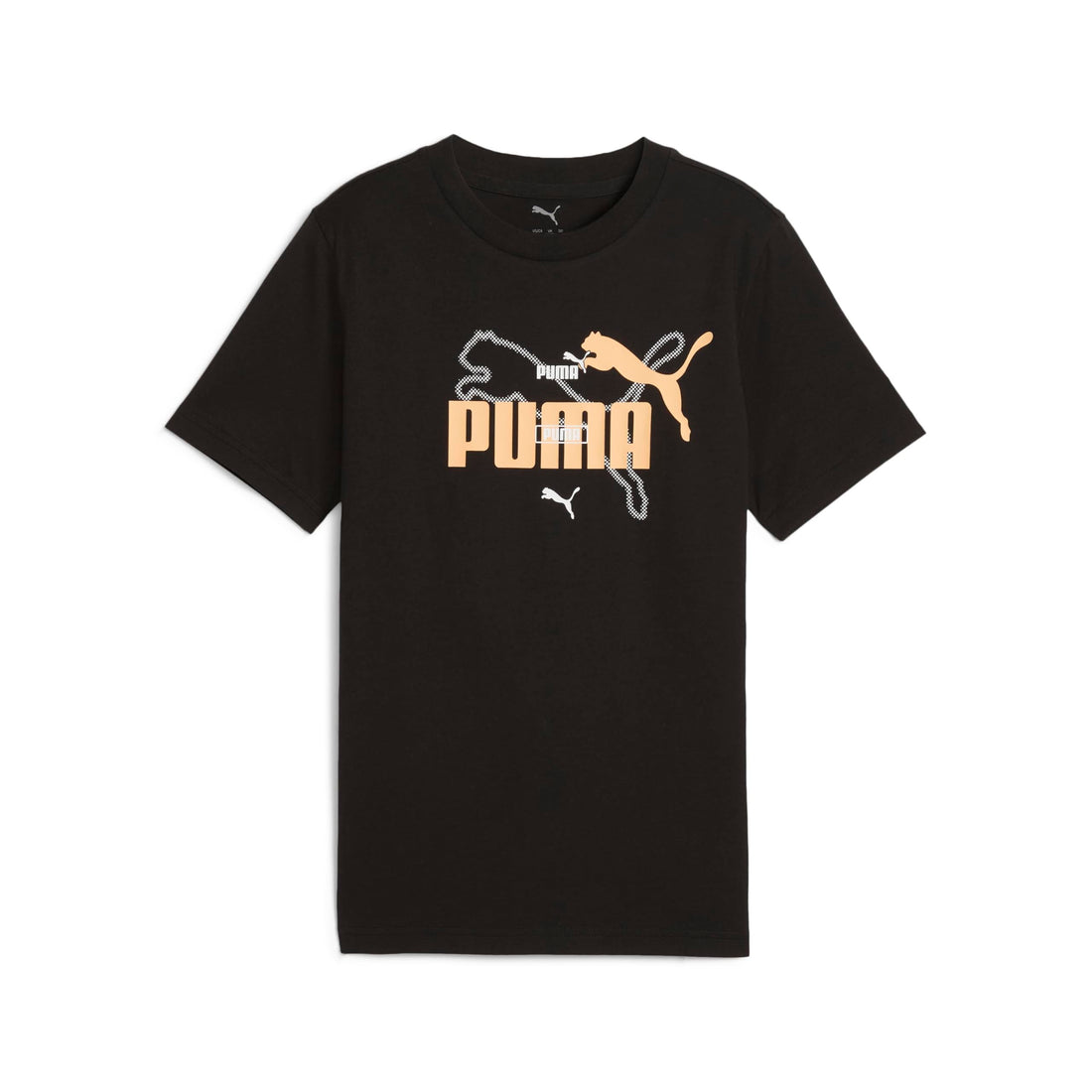 PUMA Mens ESS LOGO LAB Summer Tee B Black Classic
