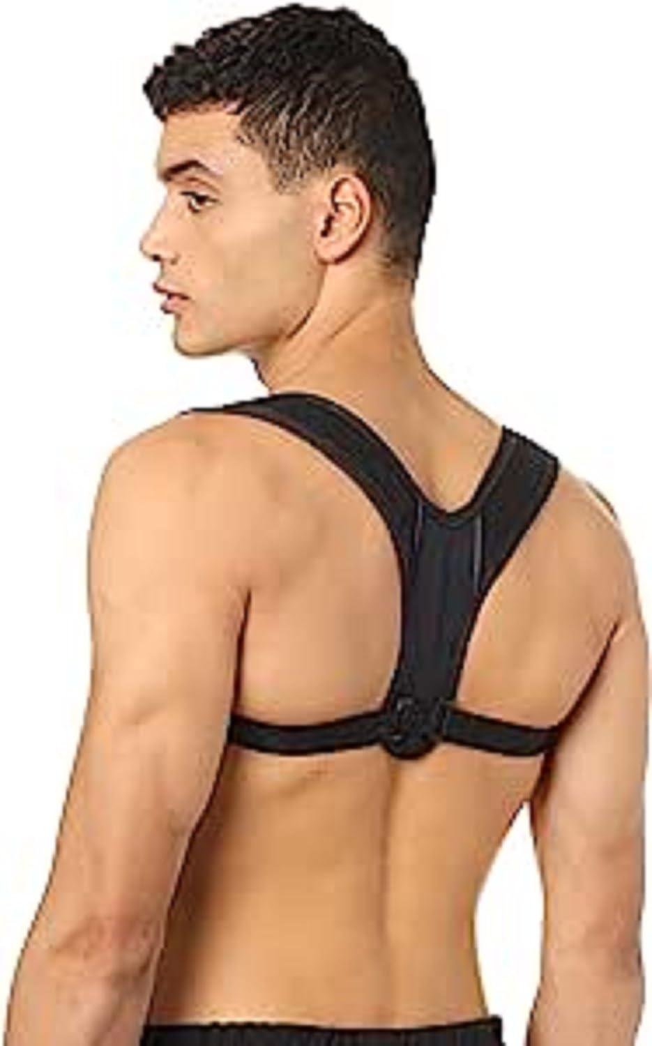 MYSEXY Upper Back Posture Corrector Brace for Women and Men, Neck, Shoulder and Back Support, Pain Relief Belt for Women and Men, Breathable and Adjustable Spine Orthotic Braces