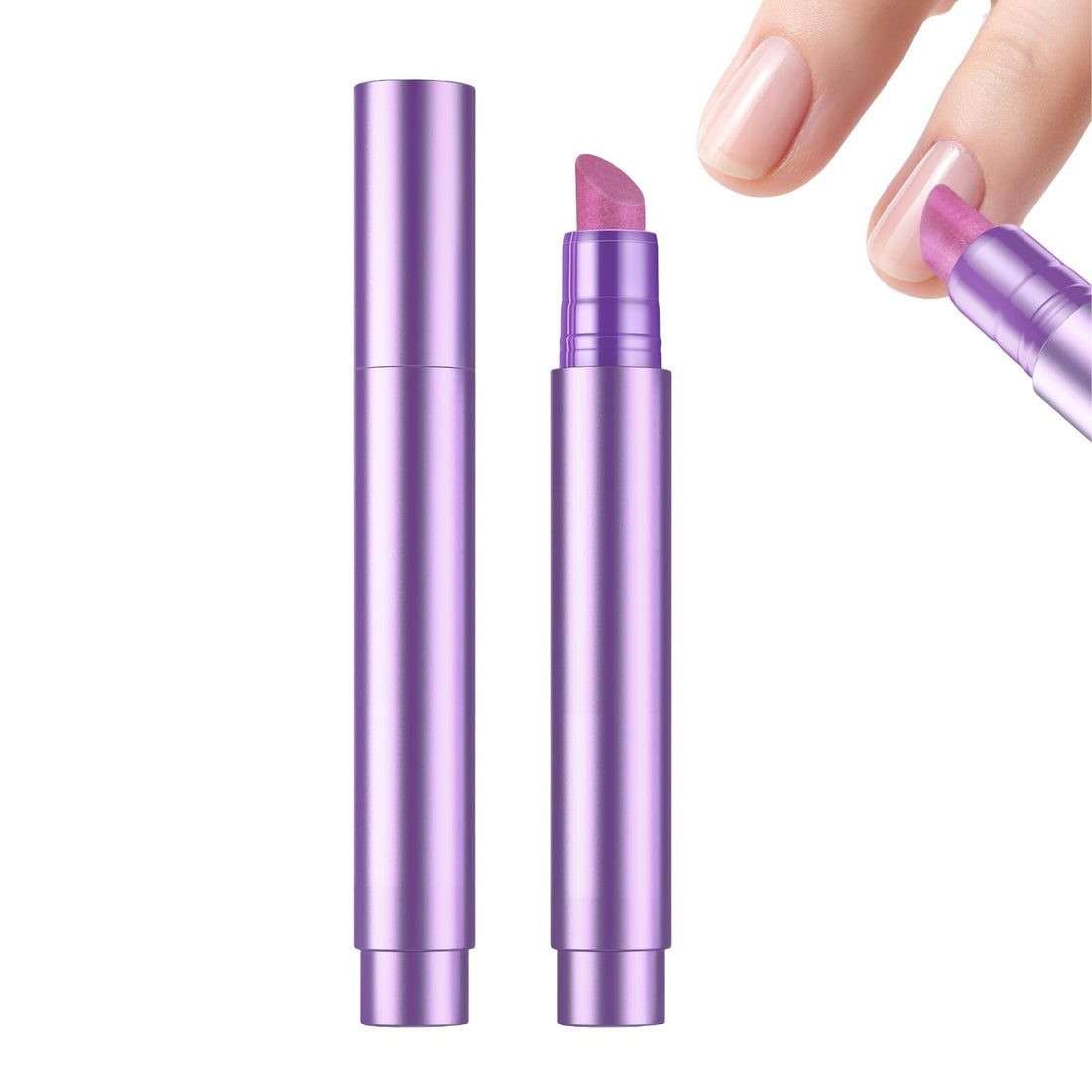 3-in-1 Cuticle Oil Pen with Ceramic Tip, Azonee Nail Treatment for Hangnails, Dry & Damaged Nails, Cuticle Pusher & Remover, Nail Care Pen