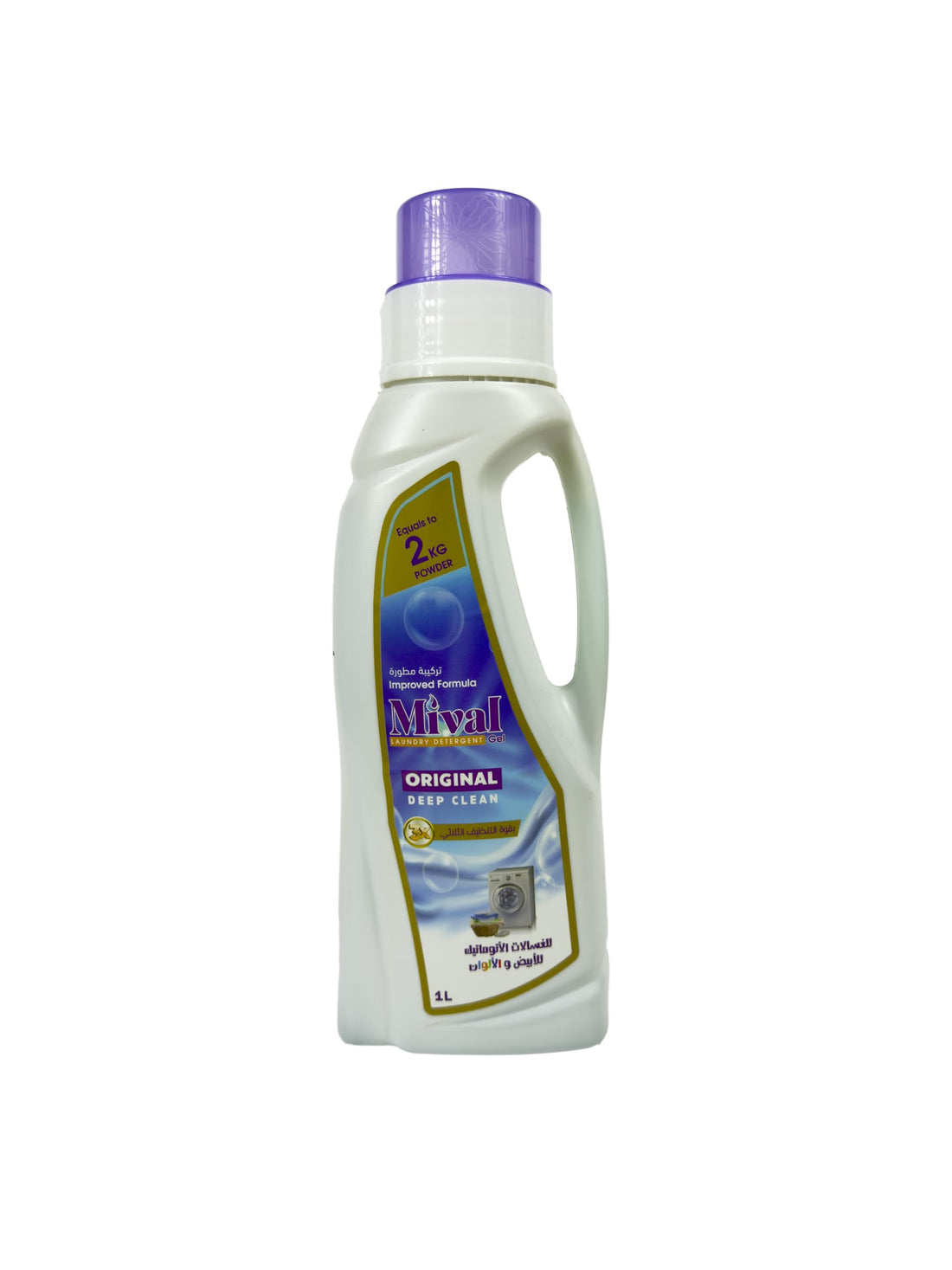 Mival Laundry detergents gel original low foam 2 liter