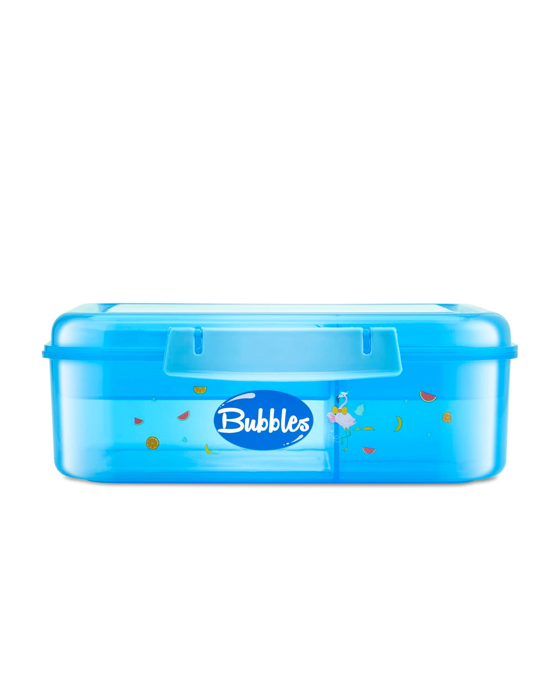 Bubbles Hero 4-Compartment Leak-Proof Lunch Box - Ideal Portion Sizes children and adults Durable, Drop-Proof, Dishwasher Safe, BPA-Free, & Made with Food-Safe Materials (blue) 1.65 litre capacity