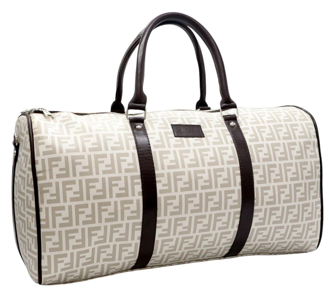Gym Bag - Travel - Hiking - Cool Leather Material Large Size Shoulder and Hand Bag Great Experience Padded Leather Bag