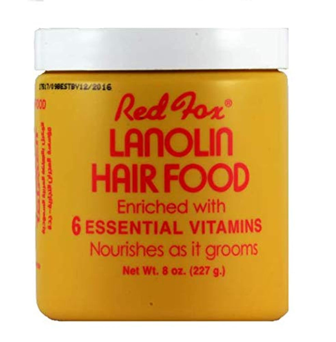 Herfan lanolin hair food with 6 principle vitamins cream