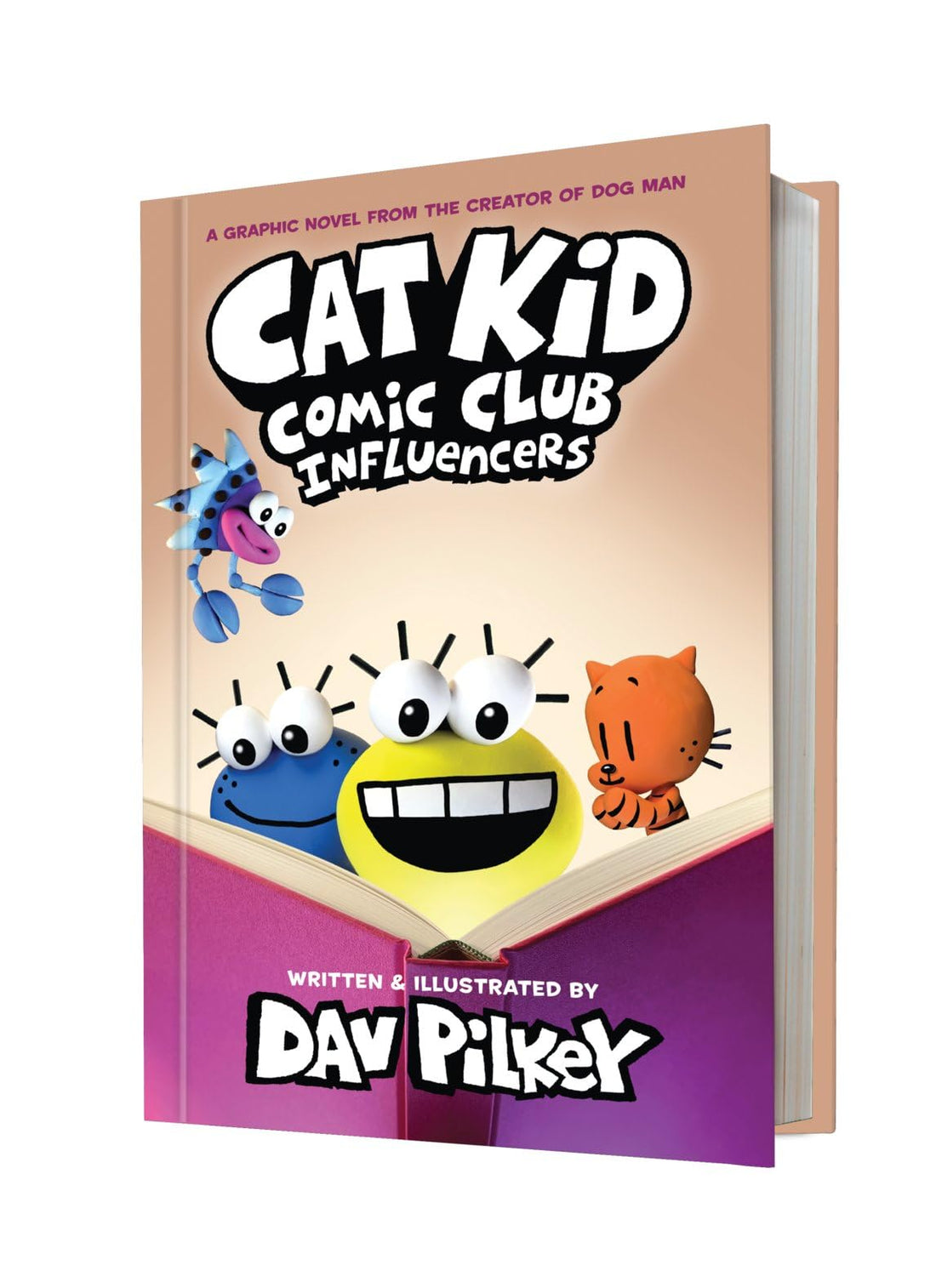 Cat Kid Comic Club: Influencers: A Graphic Novel (Cat Kid Comic Club #5): From the Creator of Dog Man (Volume 5): A Graphic Novel from the creator of dog man