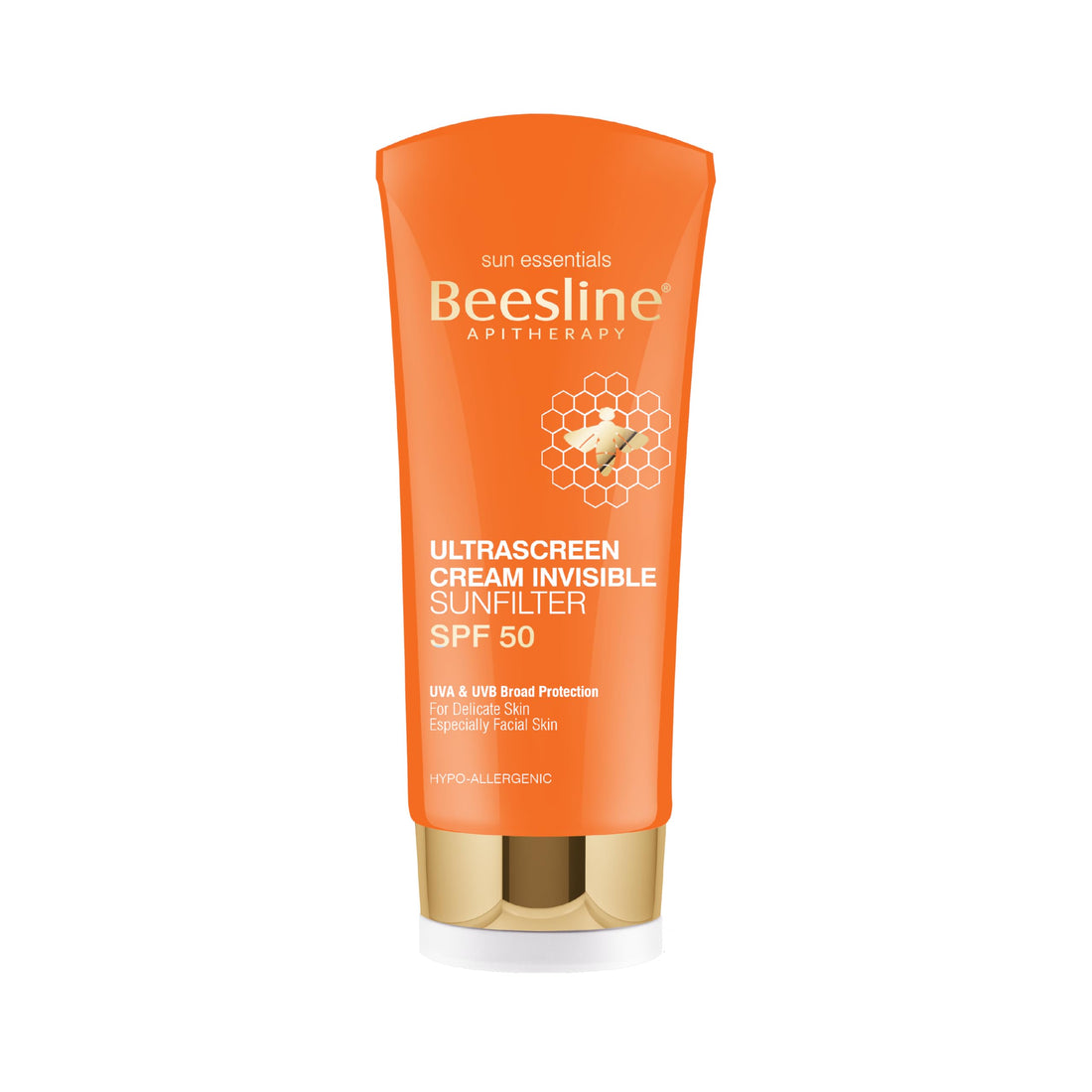 Beesline Ultra Sunscreen Cream Invisible Sunfilter SPF50+ UVA/UVB Protection - 60 ml