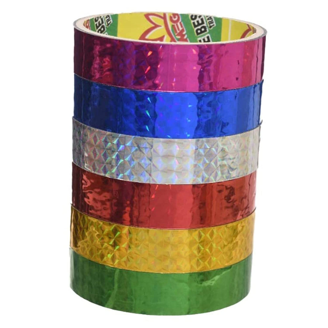 3A Washi Masking Colorful Craft Tape Pack Of 6 Tape - Multi Color
