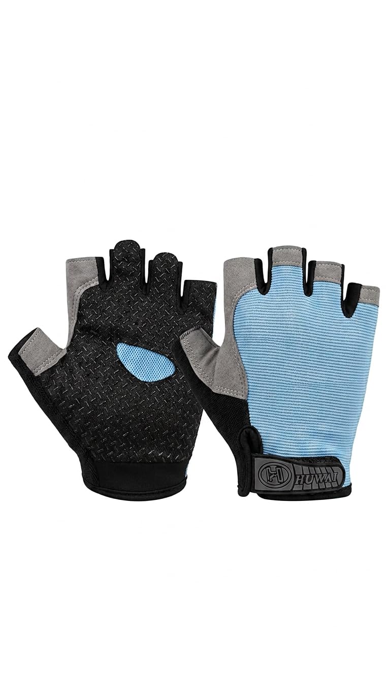 Men's & Women's Gym Gloves Anti-Slip Shockproof Breathable Mountain Bike Cycling Gloves for Outdoor Sports
