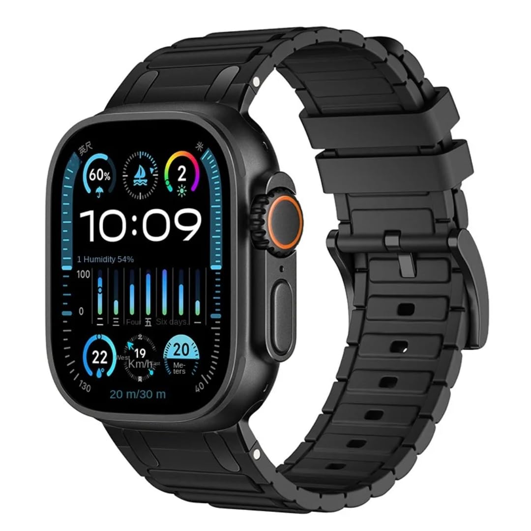 T900 Ultra NFC Smart Watch Bluetooth Call Wireless Charging Sport Smartwatch (Black)