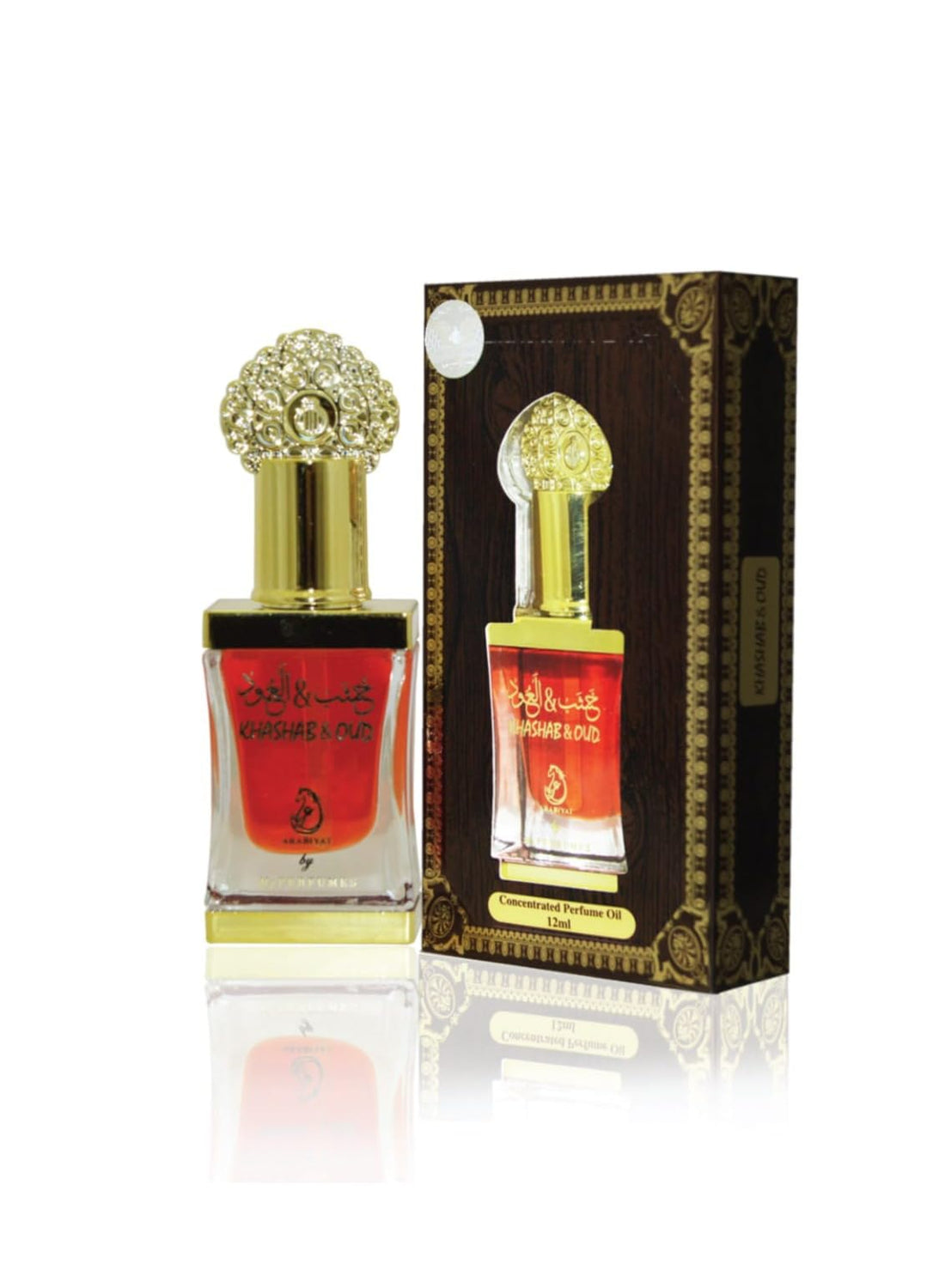 Arabiyat Khashab & Oud Concentrated Perfume Oil For Unisex, 12 ml