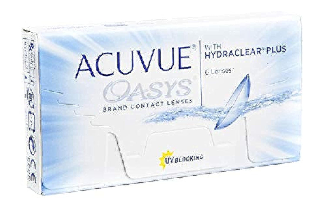 Acuvue Oasys Monthly Contact Lenses -1.25