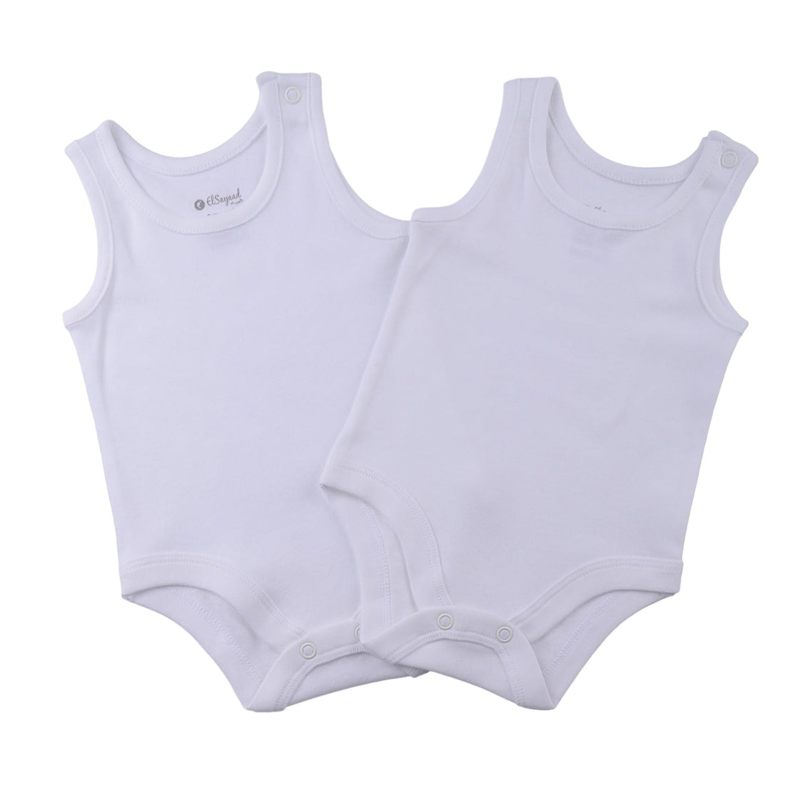 Elsayaad Unisex Baby Sleeveless Bodysuit Underwear