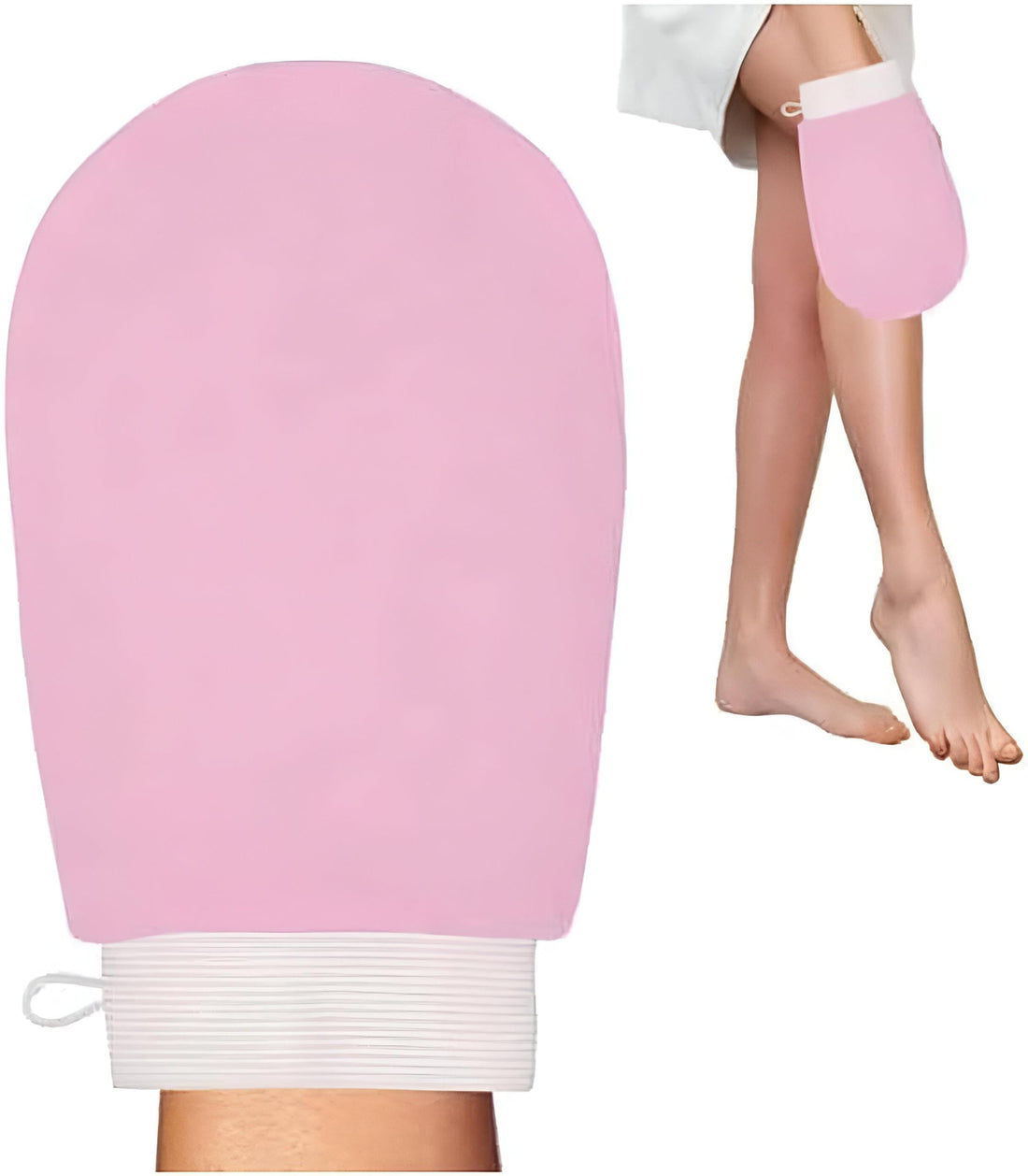 Exfoliating Sponge, Body Exfoliating Mitt, Magic Exfoliating Bath Sponge, Super Soft 3D Exfoliating Bath Sponge for Refreshing and Renewing Bath (2 Pieces)