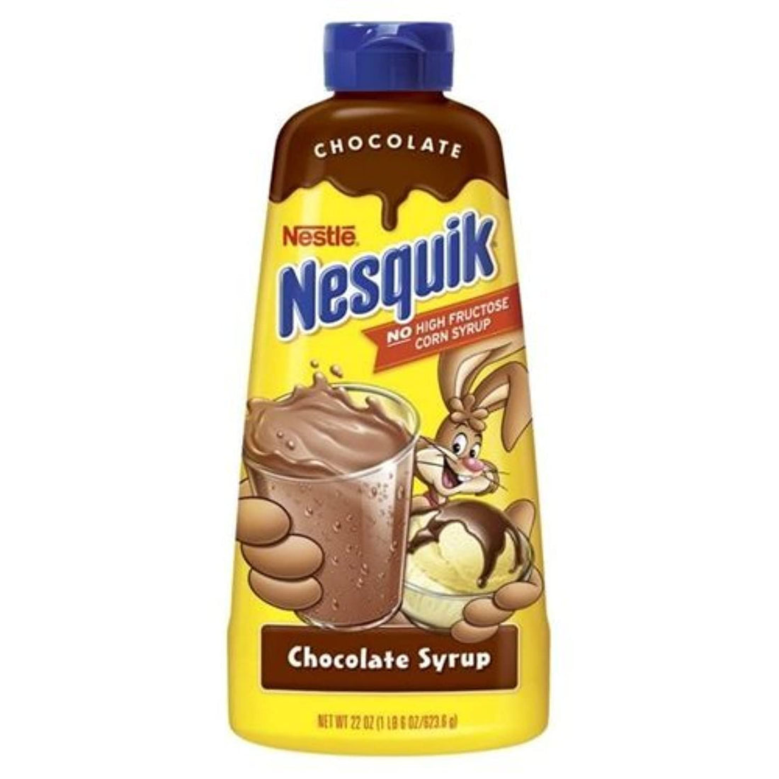 Nestle Nesquik Chocolate Syrup 22 oz (Pack of 12)