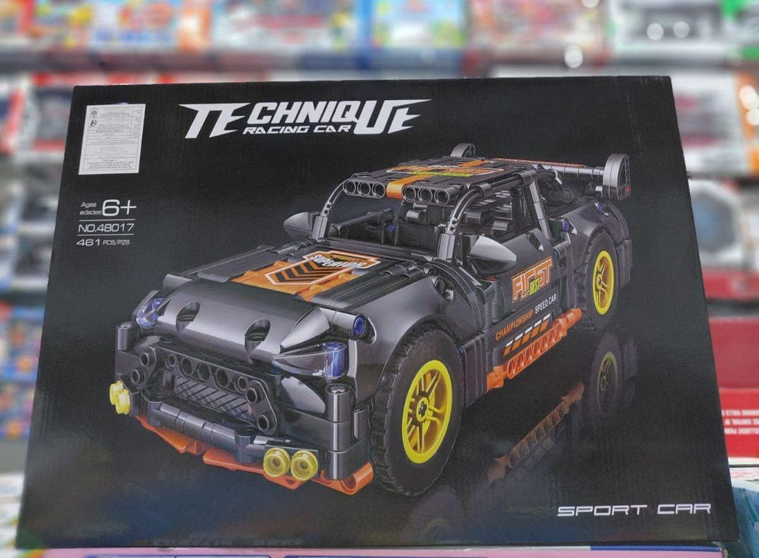Tenma Technique Racing Car Building Blocks Set, Sport Car, 461 Pieces, 2 in 1, Ages 6+