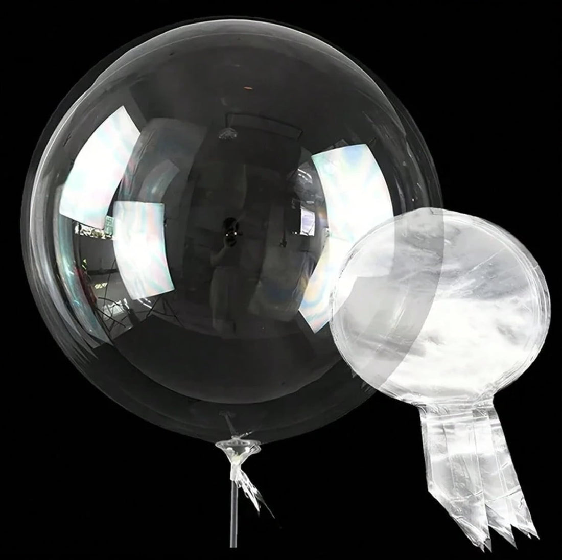10 Pcs 18" Clear Bubble Balloons, Suitable For DIY Decorating - Great For Birthday, Wedding, Anniversary