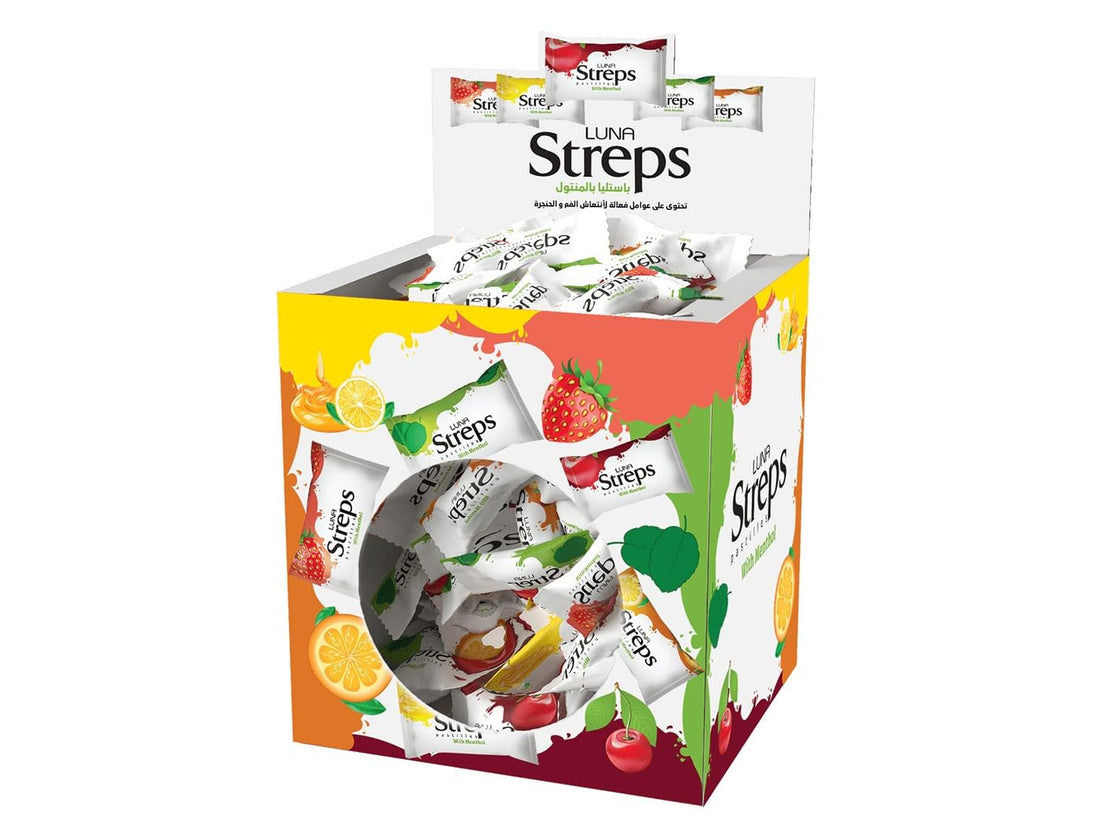 Luna Streps Pastille 300 Pieces Set, Multicolor