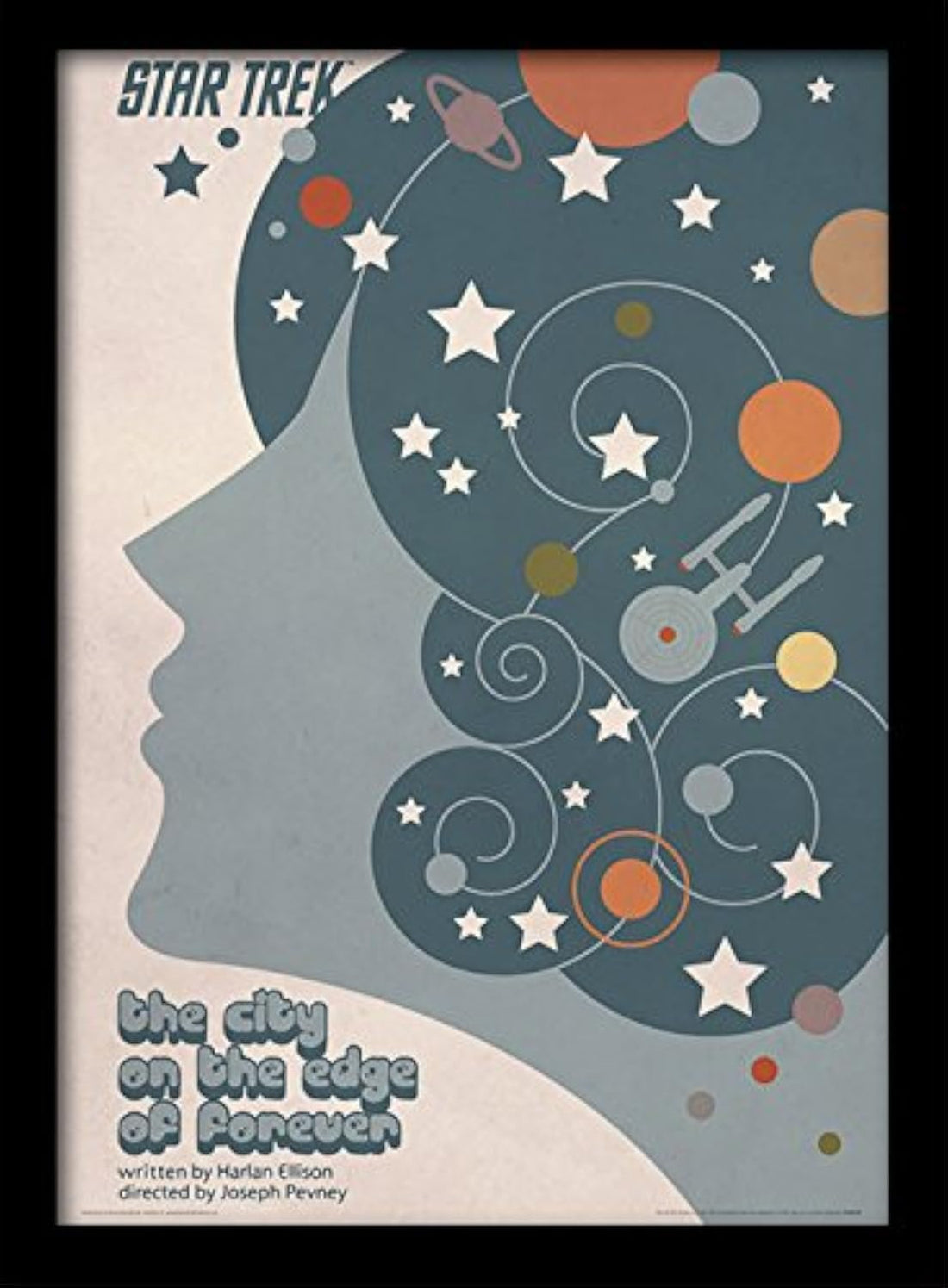 iPosters Star Trek City On The Edge of Forever Framed A3 Print