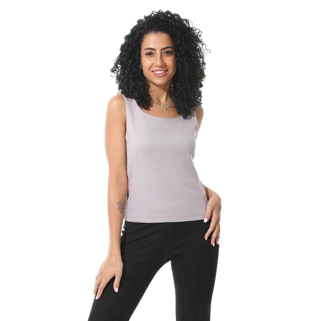 Andora Womens Sleeveless Scoop Neckline Cotton Western