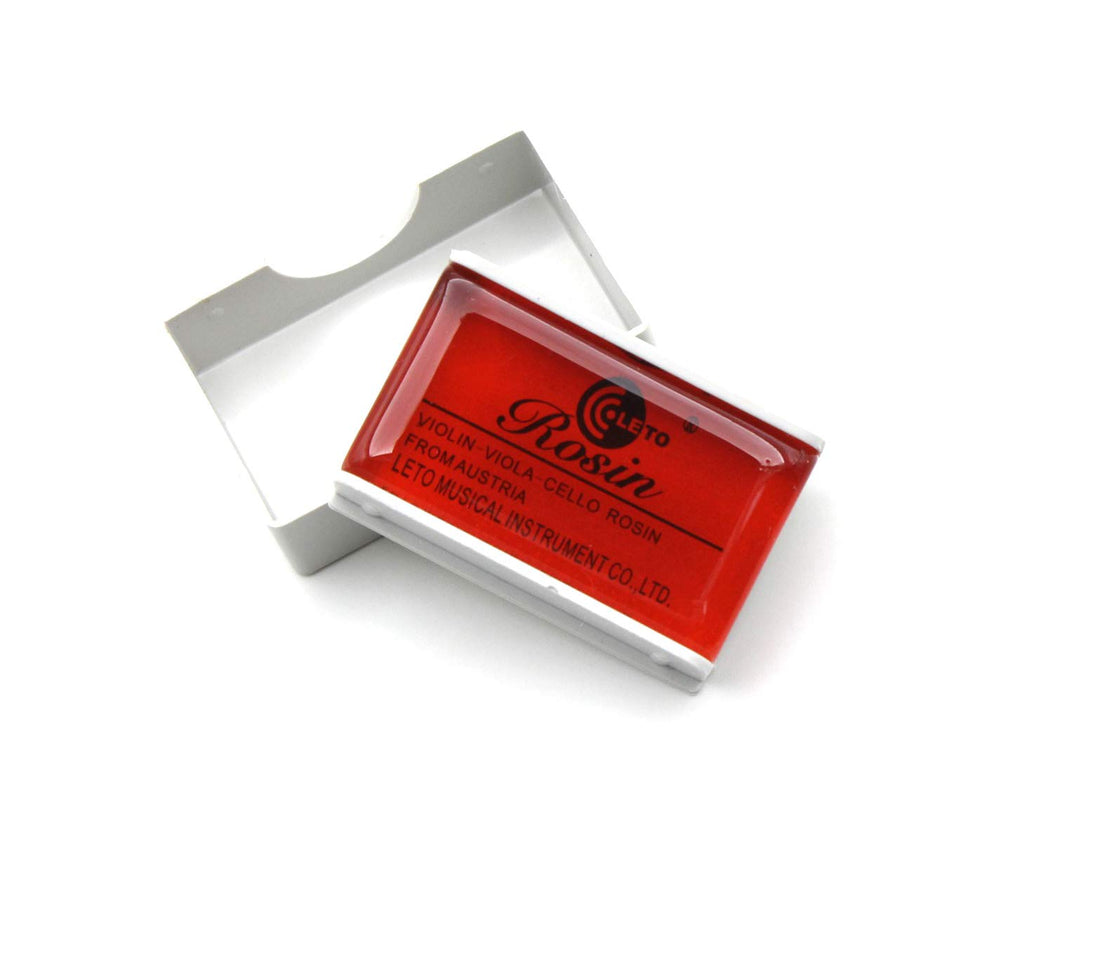 ENO MUSIC Leto rosin for violin and cello light low dust natural for bows - red