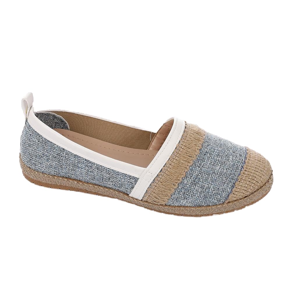 ICE CLUB Women's ChicNatural Edge Slip-On Flat