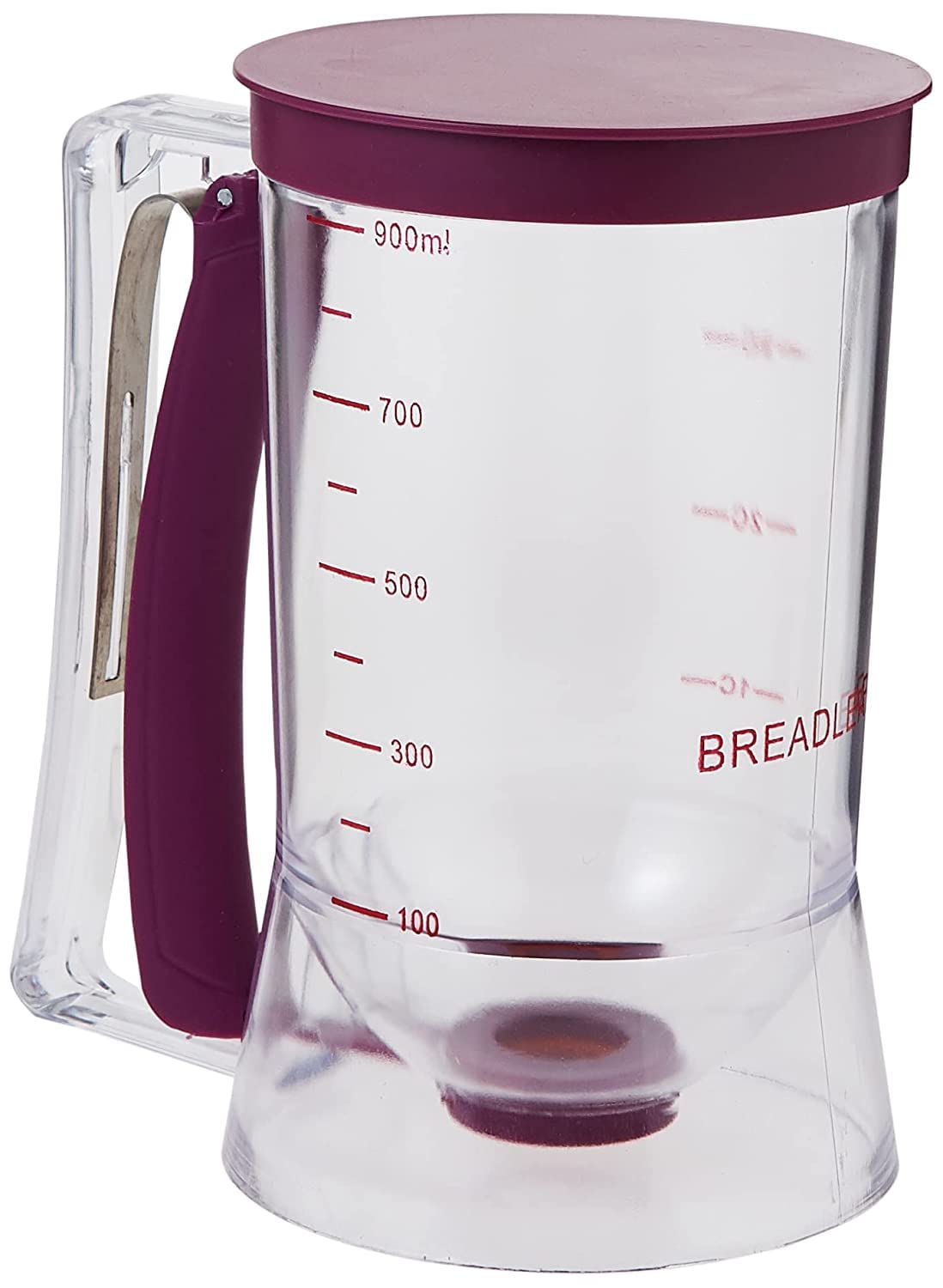 Generic Gulfdealz Pancake Cupcake Batter Dispenser Tool - Great For Cupcakes Muffins Creeps Cakes & Belgian Waffles Plastic Cups With Measuring Label Best Baking Accessories
