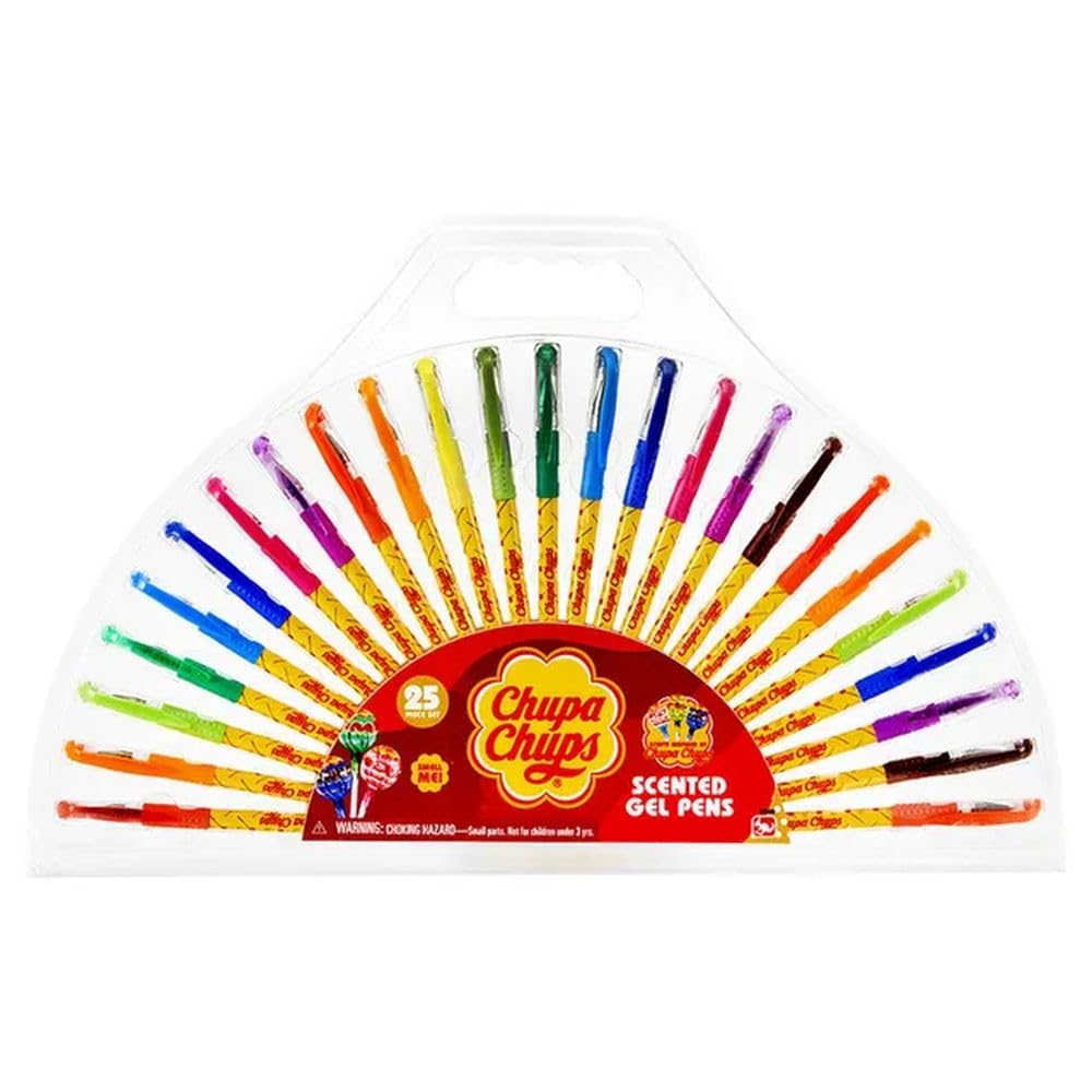 Kangaru 9346 Chupa Chups Scented Gel Pens 25-Pieces Set