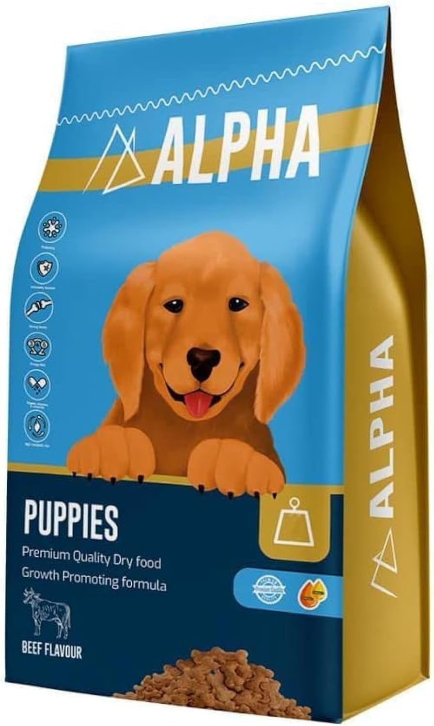 Alpha Puppy Dry Food for Dogs (Large, 10, Kilograms) From pets zone