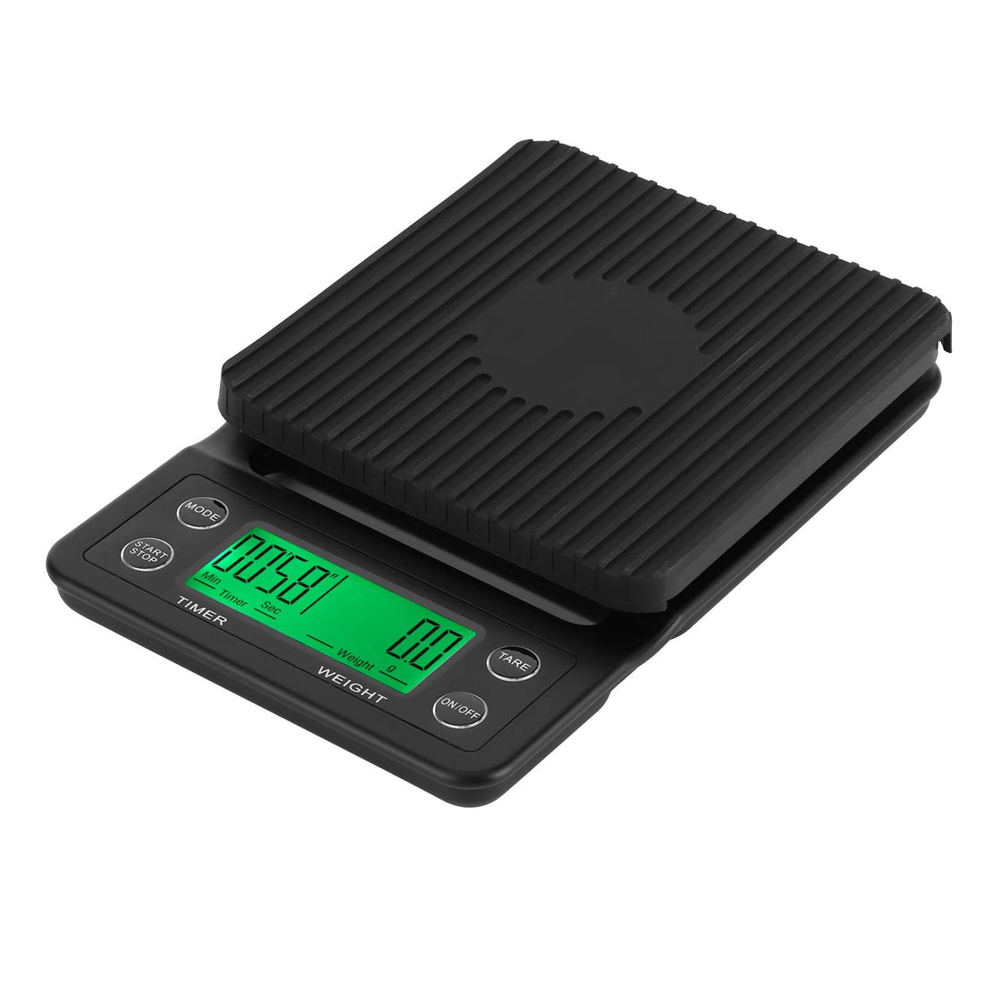 Omabeta with silicone pad timer scale lcd display electronic scale for kitchen for flour