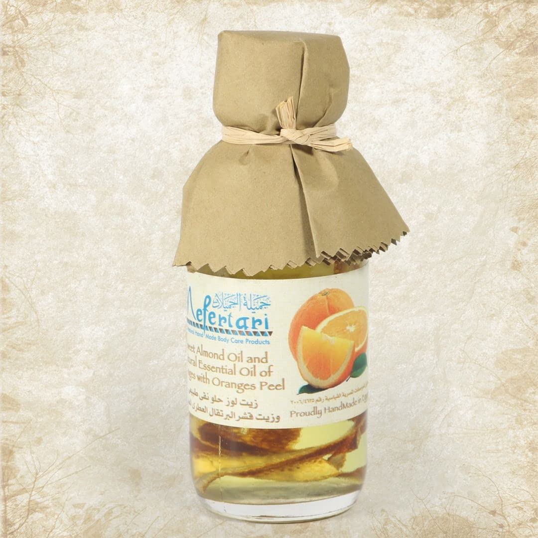 Nefertari Sweet Almond oil & Orange oil
