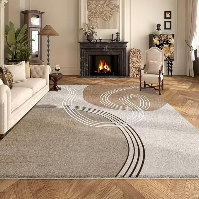 Area Rugs Cover Indoor Outdoor Carpet 3D Design Non Slip Dots Backing Pattern 160x230cm Perfect for Living Room Bedroom (carpet4)
