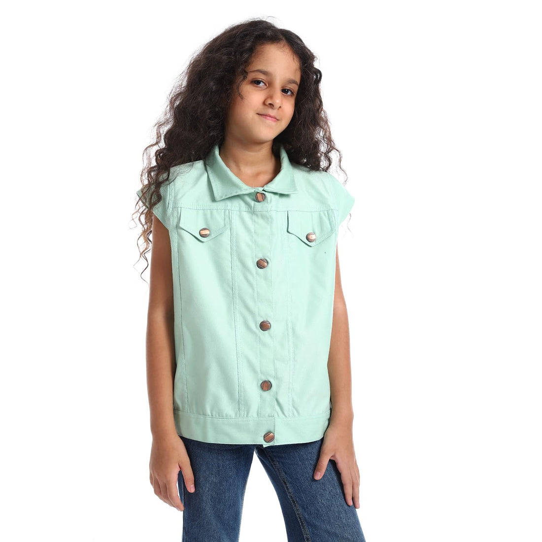 CAESAR Girls Gabardine Vest Vest
