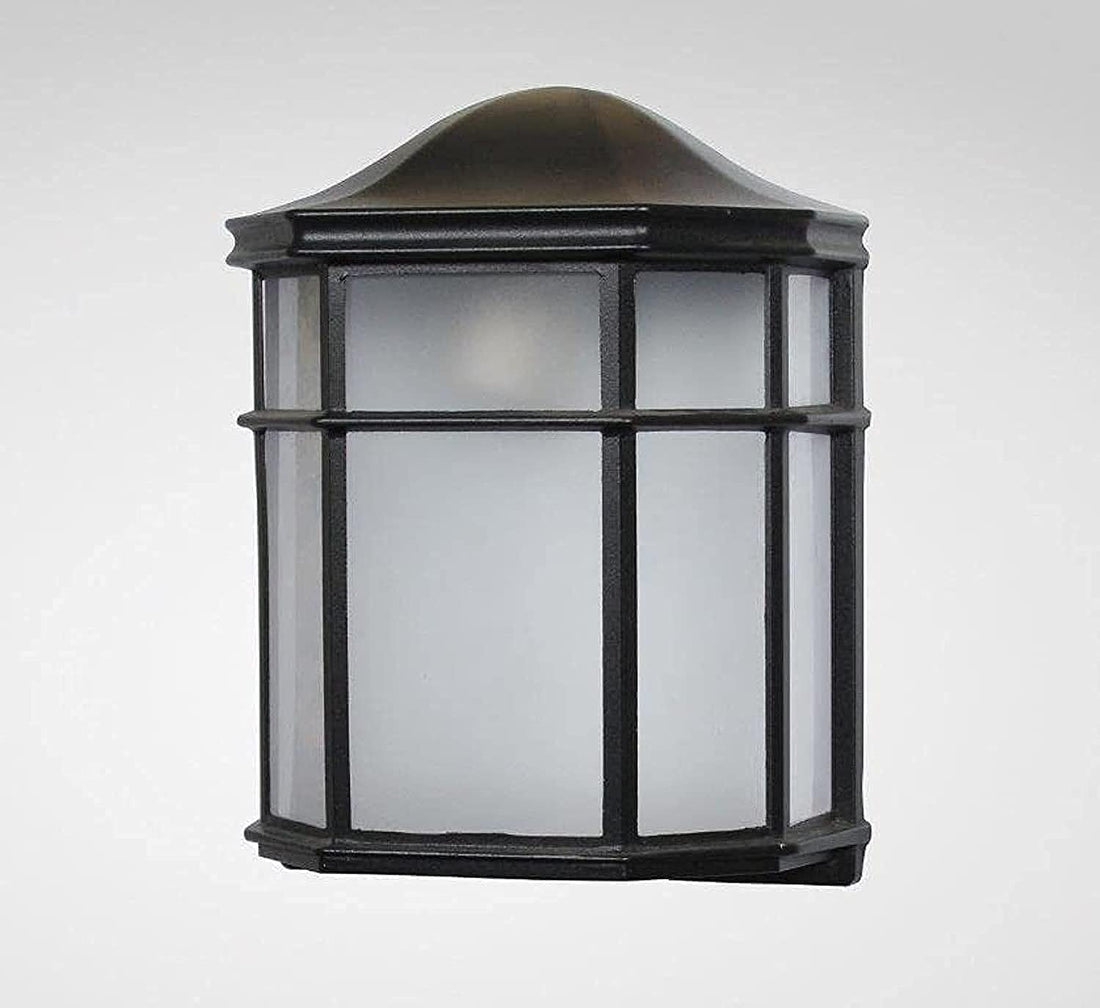 Outdoor steel wall black