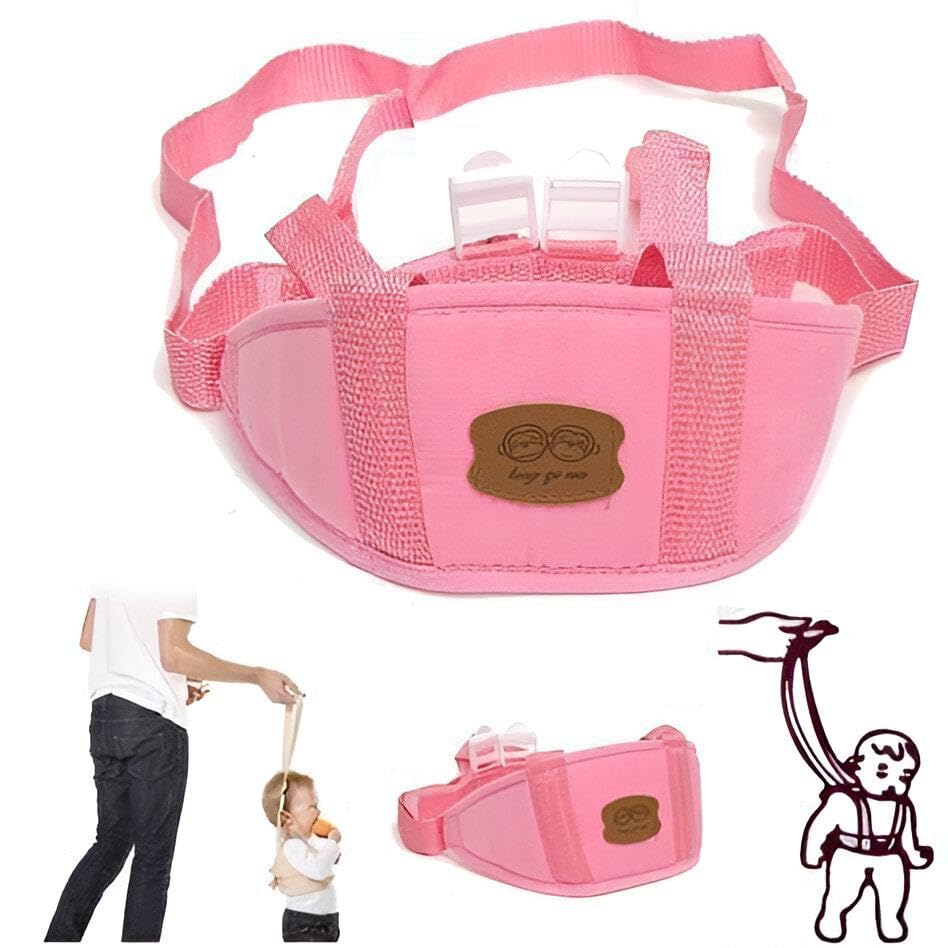 Baby Walking Aid Belt - Baby Walking Aid Belt is designed to be durable and comfortable, making it an ideal choice for parents looking to effectively support their child's walking journey Multicolor