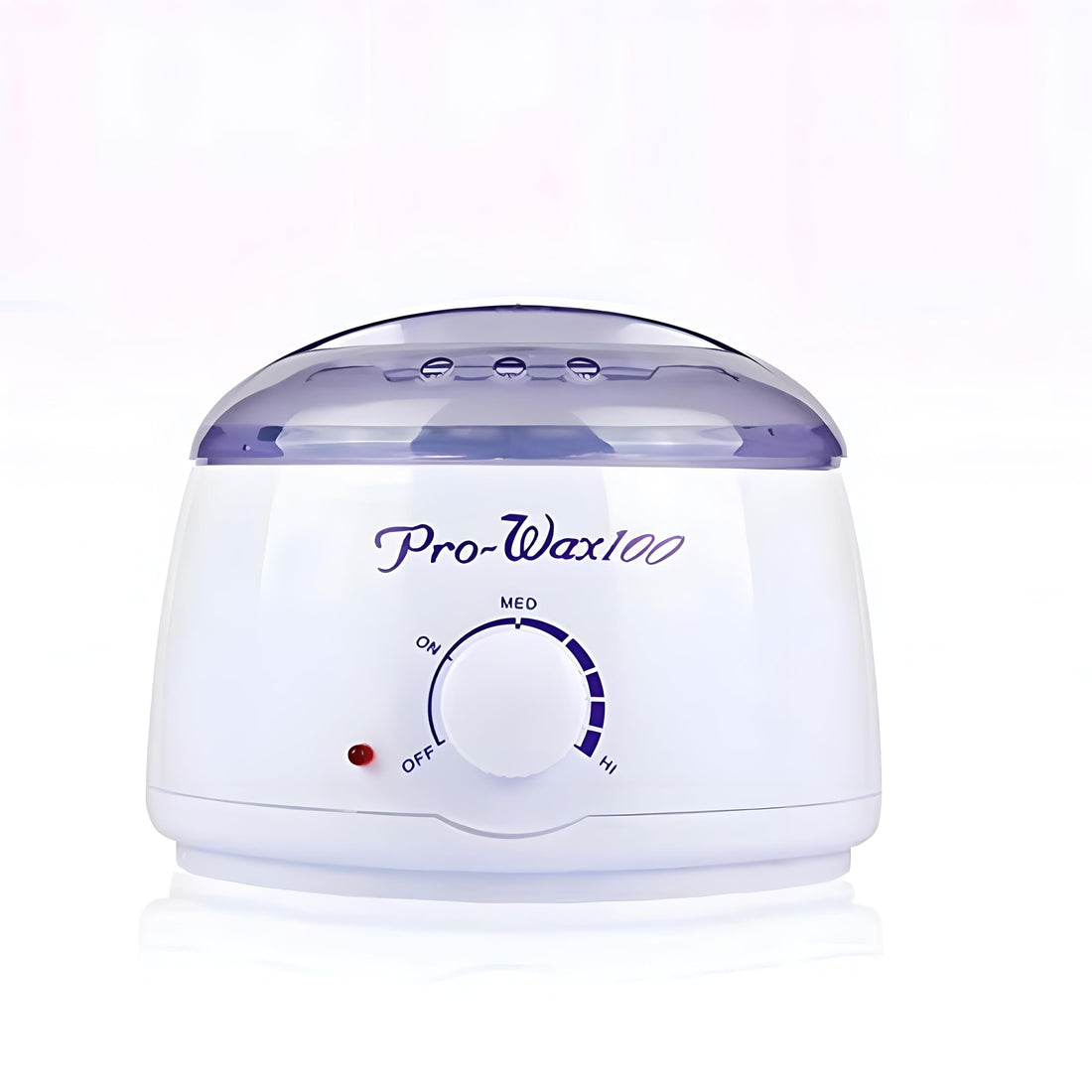Electric Heater - Compact Desktop Wax Warmer for Home Use, Easy to Clean Non-Stick Interior with LED Indicator Light, Perfect for DIY Beauty Treatments and Quick Touch-Ups Anytime