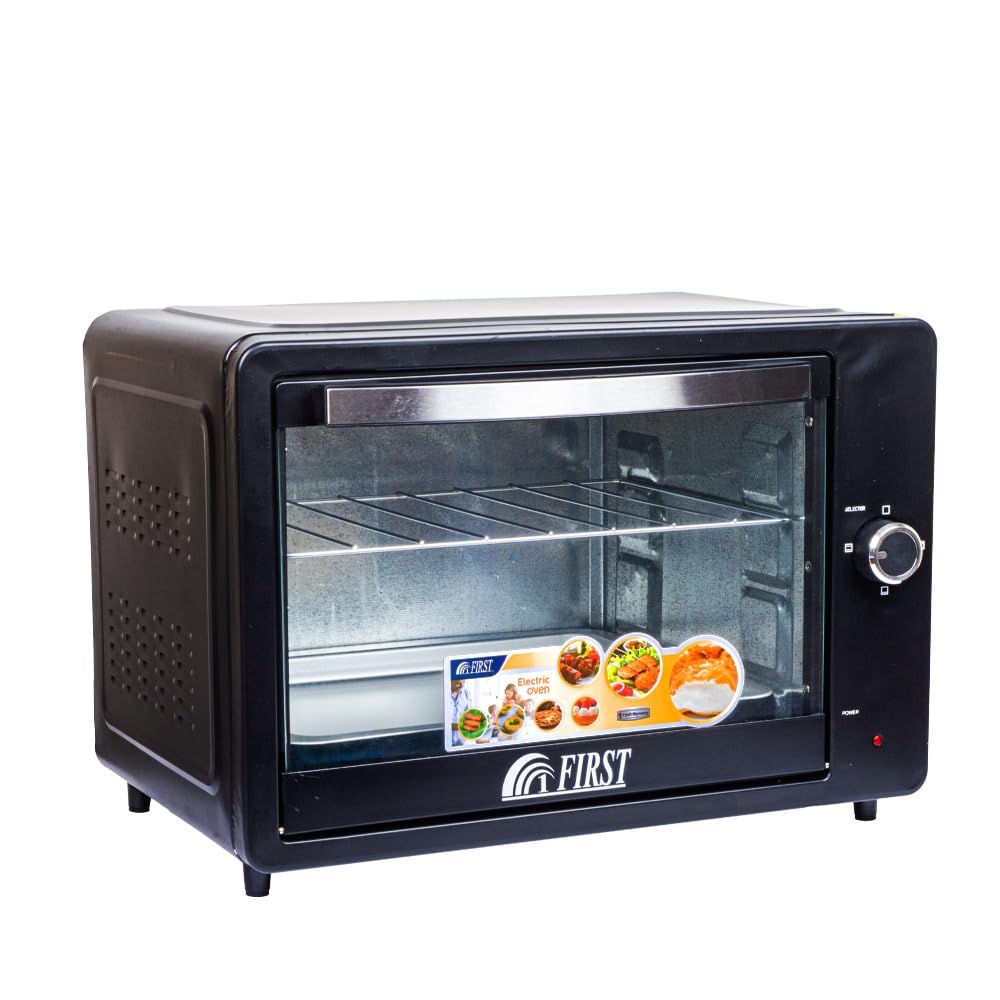 Electric oven multifunctional oven 1 key with tray and grid large capacity 40L stainless steel grill