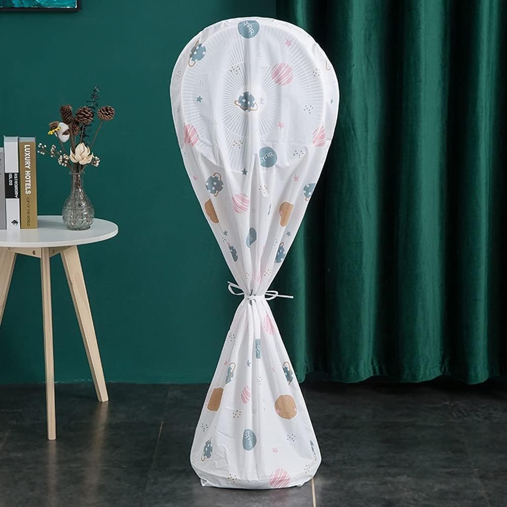 WaterProof Pro Stand Fan Cover Large 60 * 145cm - Random Design - Fully Imported. - Generic