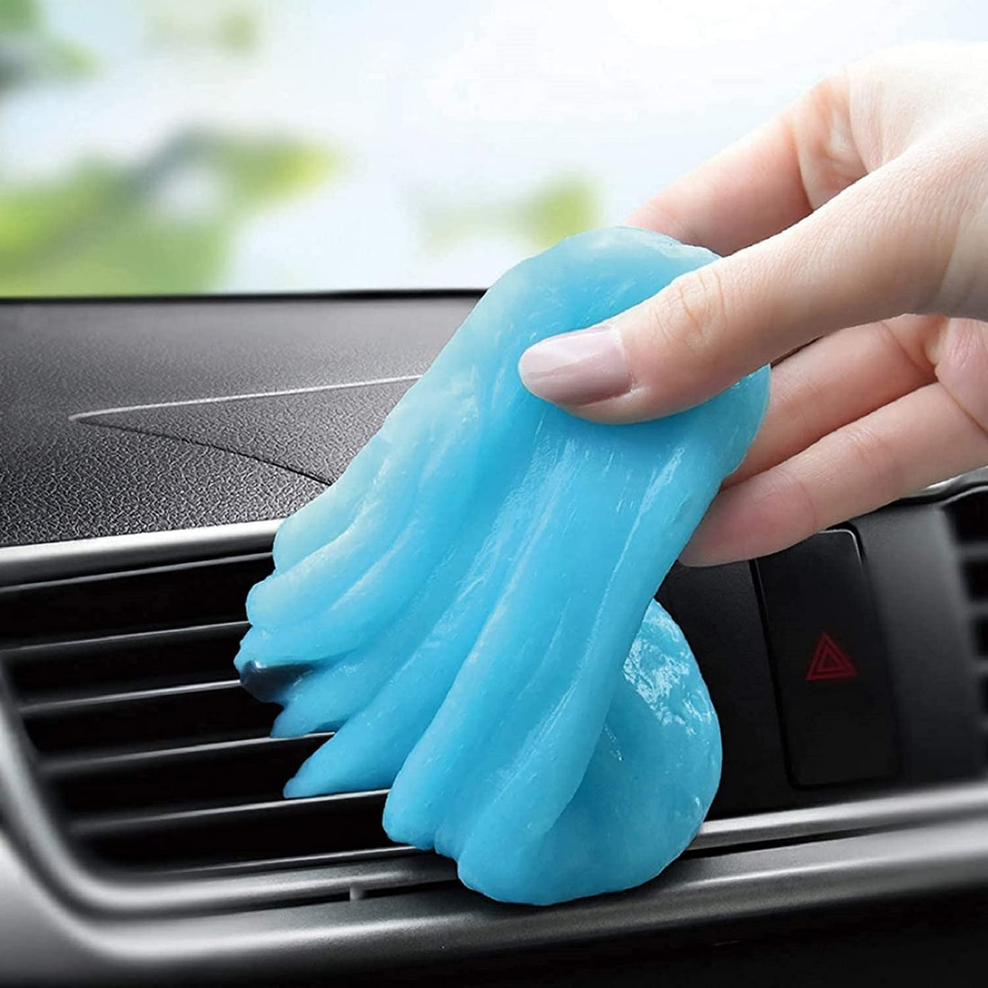 Ticarve keyboard cleaning gel car cleaning putty slime cleaner detailing gel universal dust cleaner for laptop, printer, camera, remote control (90g)