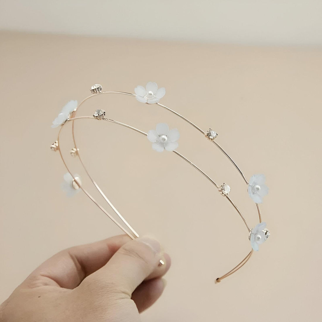 Layered Metal Headbands - Stylish Silver and Gold Hairbands with Multiple Layers, Perfect Trendy Hair Accessories for Women and Girls for Special Occasions or Daily Use (Model No.3, 1PCS)