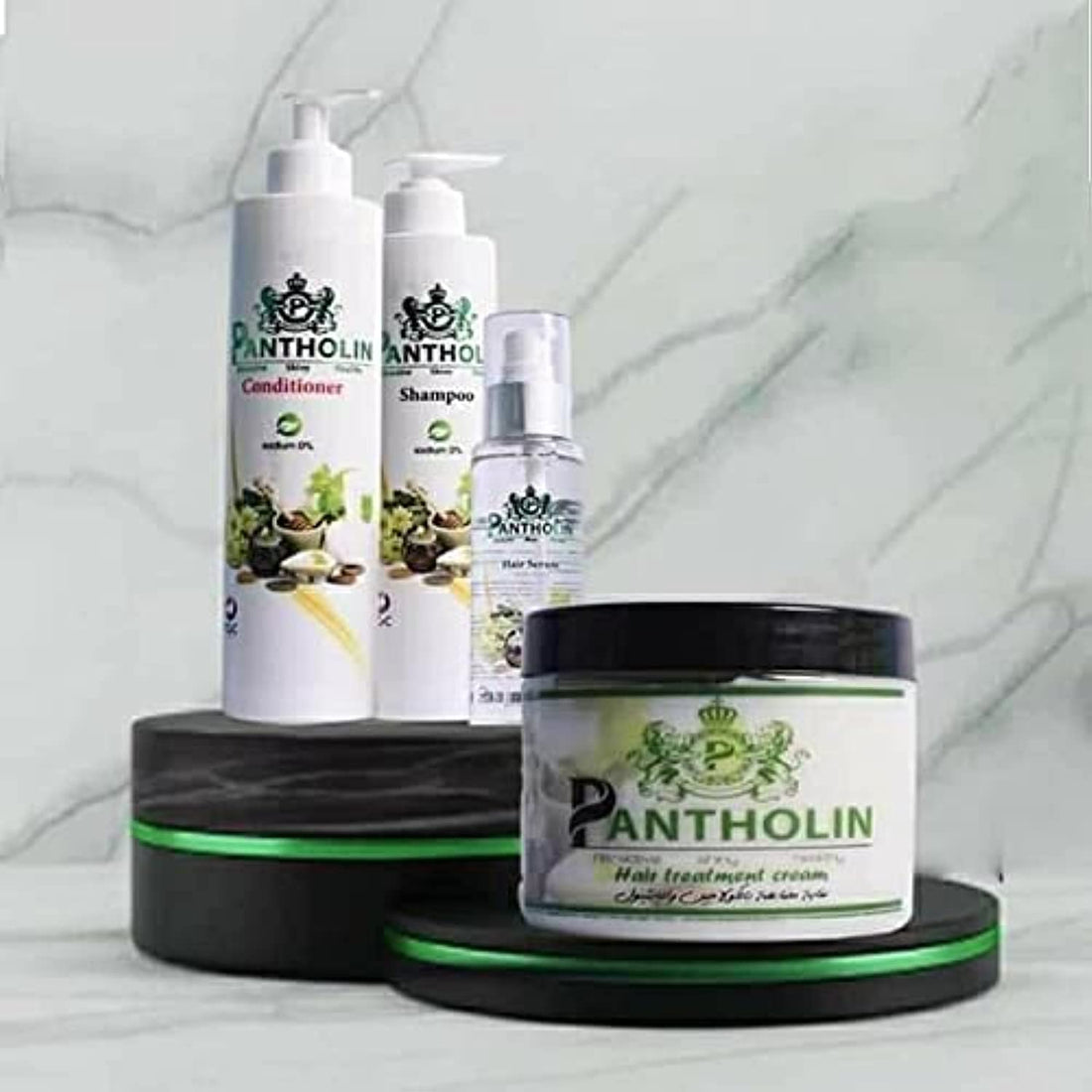 Pantholin after care for hair treatment shampoo, conditioner, hair mask and serum zero sodium
