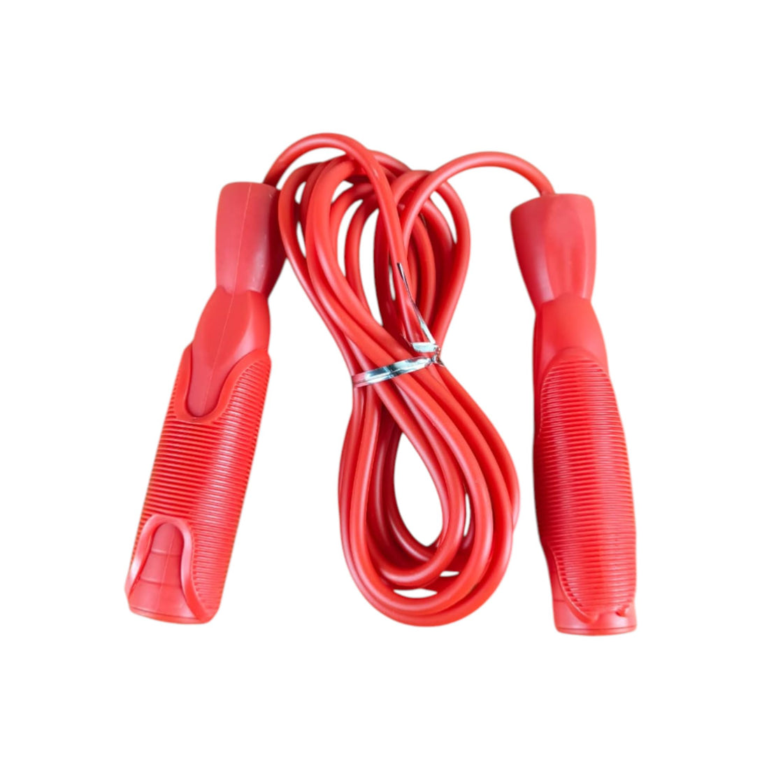 MD Stay Fit Jump Rope with Plastic Handles, Fitness Skipping Rope for Exercise and Cardio Training