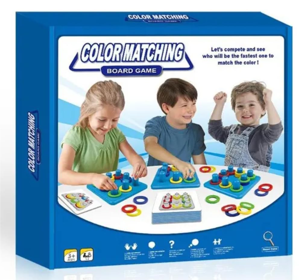 Color Matching Puzzle Game - Develop Kids Skills - Improve Baby's Focus and Intuition - Motor Perception and Visual Perception